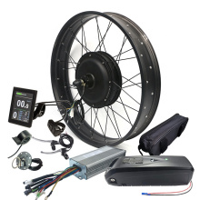 2021 48v 1500w fat bike conversion kit electric bicycle tire electric bike kit